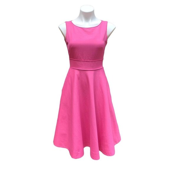 slim fit dress slacks Blush Pink Fit and Flare Dress main image 0